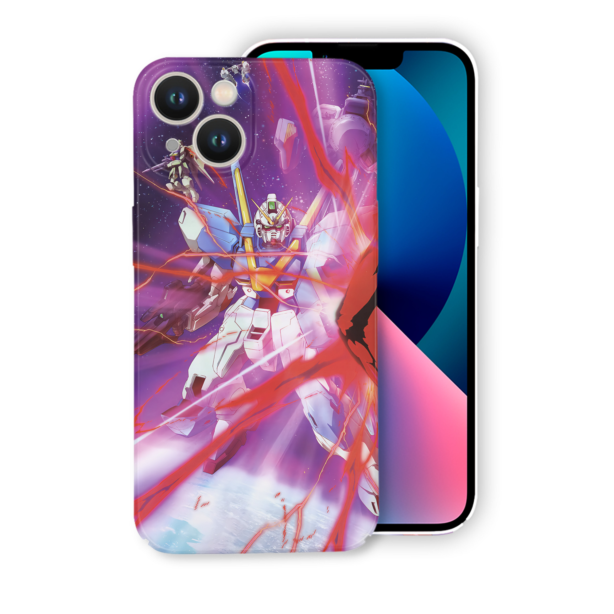 （画像用） 機動戦士ガンダム Mobile Suit Gundam 【iPhone 14シリーズ対応】ハードケース